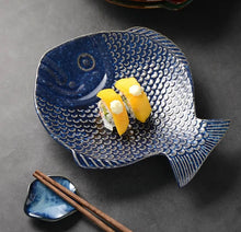 Load image into Gallery viewer, Ceramic Fish Platter
