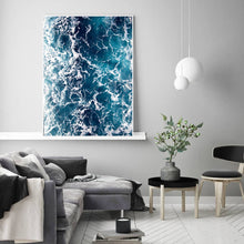 Load image into Gallery viewer, Deep Sea Waves Canvas Print
