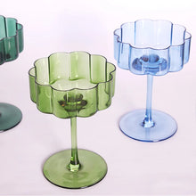 Load image into Gallery viewer, Colourful Retro Petal Cocktail Glasses
