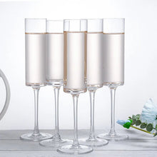 Load image into Gallery viewer, Elegant Straight Champagne Glasses
