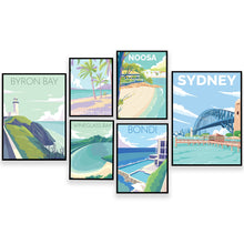 Load image into Gallery viewer, Iconic Australian Destination Prints - Noosa
