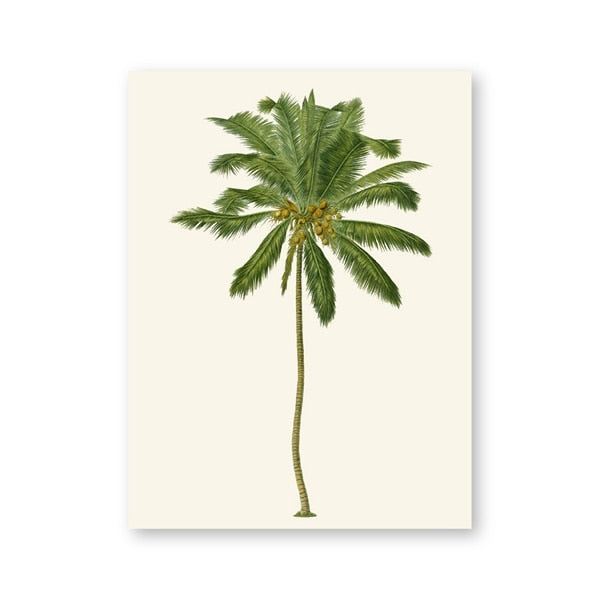 Vintage Tropical Palm Tree print #5