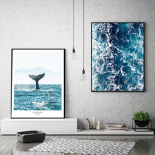 Load image into Gallery viewer, Deep Sea Waves Canvas Print
