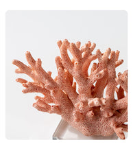 Load image into Gallery viewer, Small Red Resin Coral Ornament
