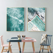 Load image into Gallery viewer, Bondi Iceberg Pool Wall Print
