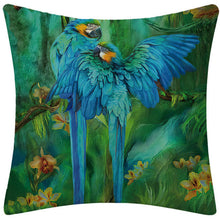 Load image into Gallery viewer, Bright Parrot Cushion Cover
