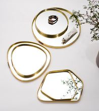 Load image into Gallery viewer, Luxury Gold Mirror Tray
